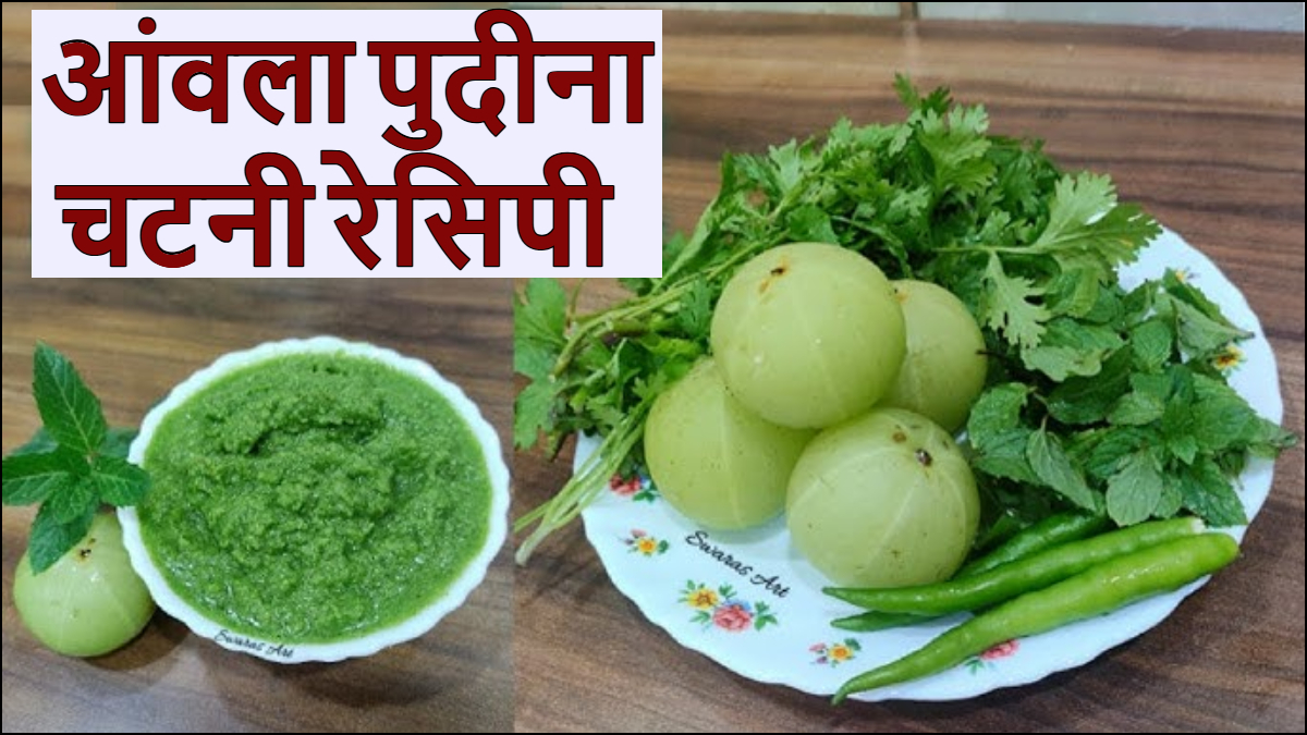 आंवला पुदीना की चटनी बिना मिक्सी के ऐसे कूटकर बनाएं, उंगलियां चाटते रह जाएंगे, फटाफट नोट कर लें रेसिपी