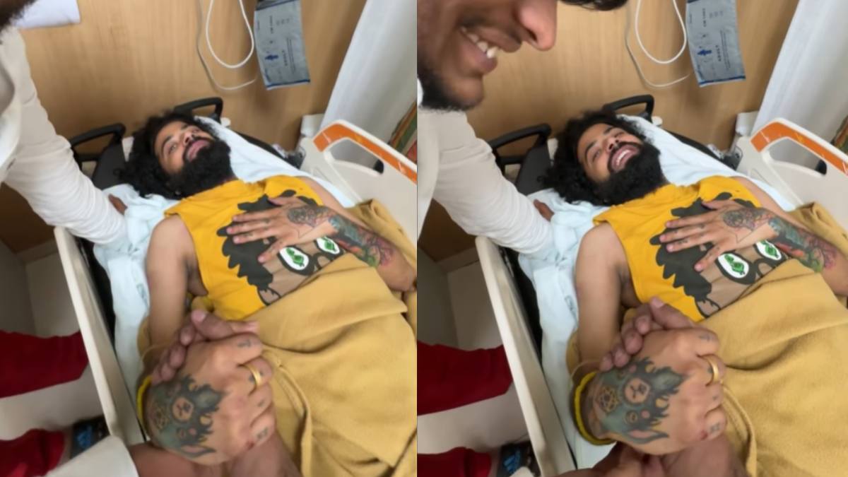 कार क्रैश के बाद अस्पताल सामने आया अनुराग डोभाल का वीडियो, पत्नी भी पहुंची अस्पताल