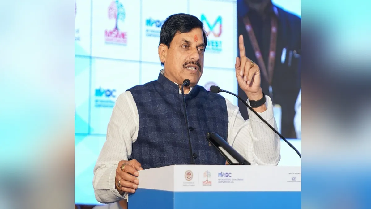 सीएम मोहन यादव ने जयपुर में आयोजित 'इंटरएक्टिव सेशन ऑन इन्वेस्टमेंट ऑपर्च्युनिटीज इन मध्य प्रदेश' को किया संबोधित सीएम मोहन यादव- India TV Hindi