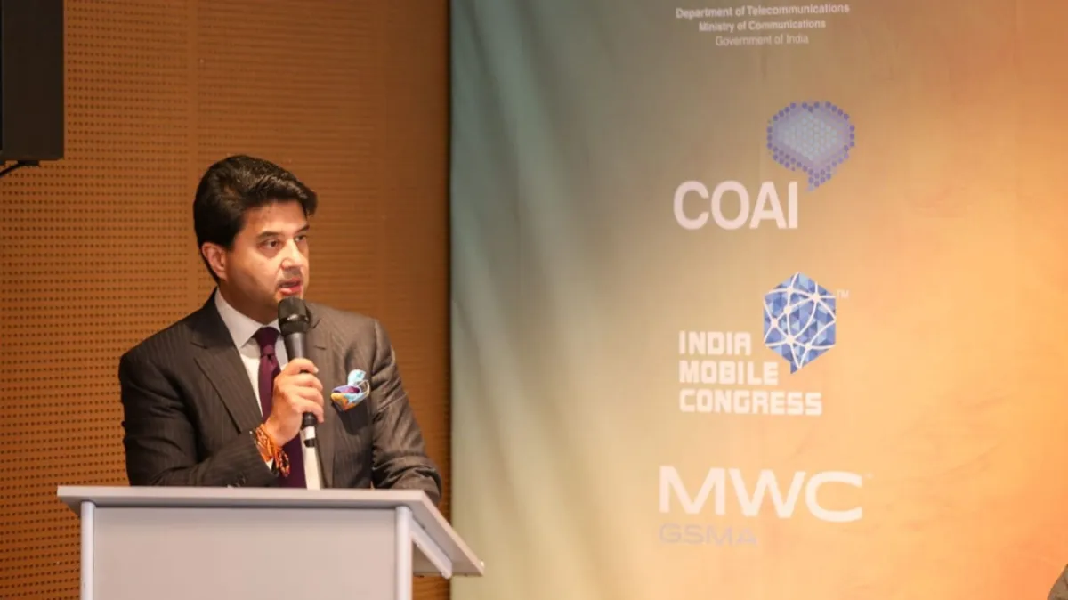 इंडिया मोबाइल कांग्रेस की तारीखों का ऐलान, 10वां संस्करण सात से 10 अक्टूबर को होगा आयोजित Jyotiraditya Scindia- India TV Hindi