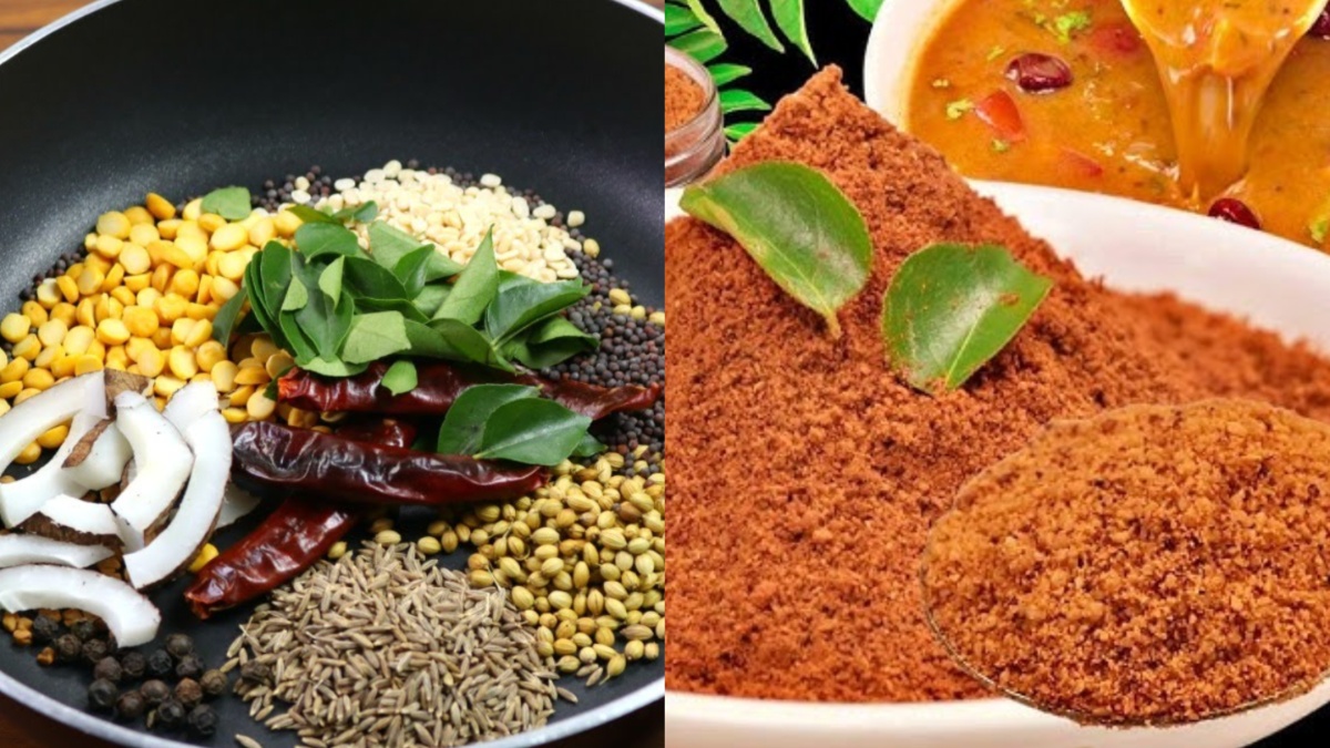 दक्षिण भारत का फेमस सांभर मसाला घर पर भी कर सकते हैं तैयार, ऐसे करेंगे स्टोर तो महीनों तक नहीं होगा खराब