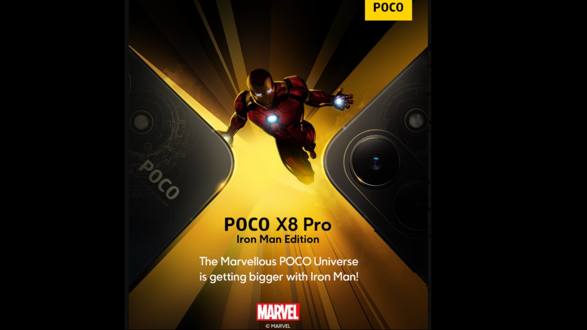 Poco ने आयरन मैन थीम वाले X-सीरीज फोन के लॉन्च का संकेत दिया