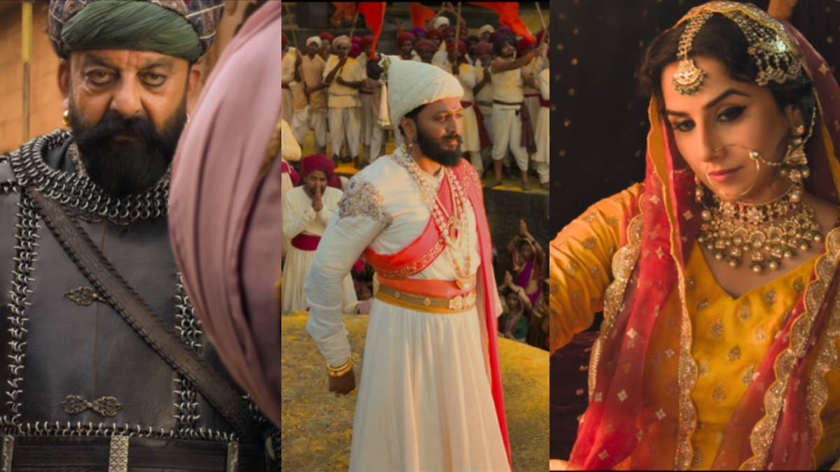 शिवाजी बन पर्दे पर दहाड़ेंगे रितेश देशमुख, संजय से विद्या तक की सामने आई पहली झलक