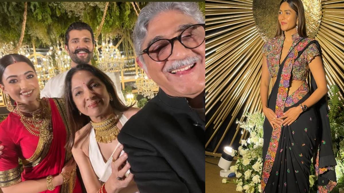 रश्मिका मंदाना और विजय देवरकोंडा के रिसेप्शन में पहुंचे बॉलीवुड सितारे