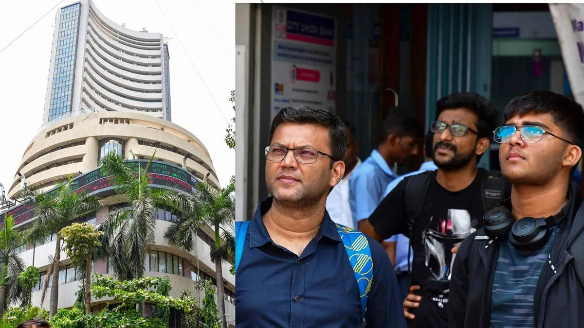 शेयर बाजार शुरुआती तेजी के बाद लुढ़का, सेंसेक्स 115 अंक फिसला, निफ्टी 23,400 के करीब, इन स्टॉक्स में गिरावट शेयर बाजार में उतार-चढ़ाव का सिलसिला लगातार जारी है। - India TV Hindi
