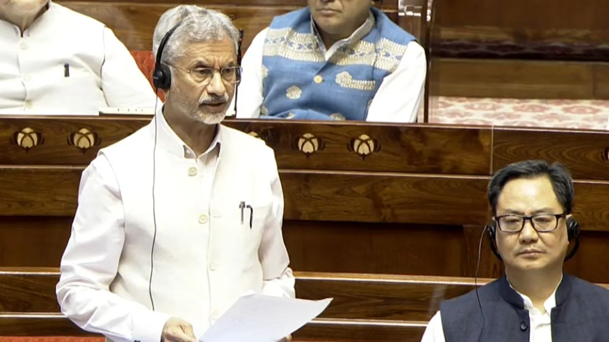 Budget Session: मिडिल-ईस्ट युद्ध पर दोनों सदनों में बोले एस जयशंकर, लोकसभा की कार्यवाही स्थगित राज्यसभा में विदेश मंत्री एस जयशंकर।- India TV Hindi