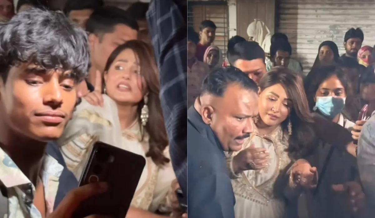भीड़ से घिरीं हिना खान हुईं आग बबूला, पैपराजी को लगाई फटकार, जानें पूरा मामला Hina Khan- India TV Hindi