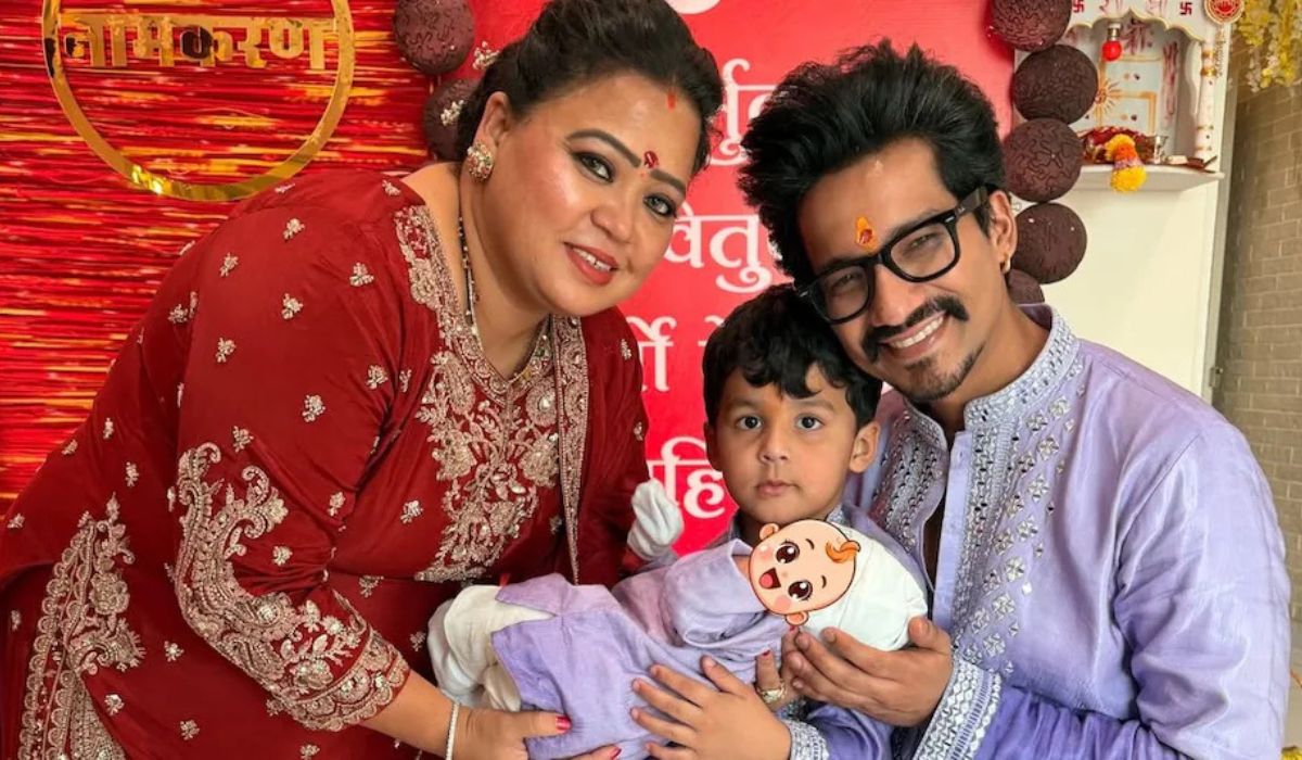 भारती सिंह और हर्ष लिंबाचिया ने रिवील किया बेटे काजू का चेहरा