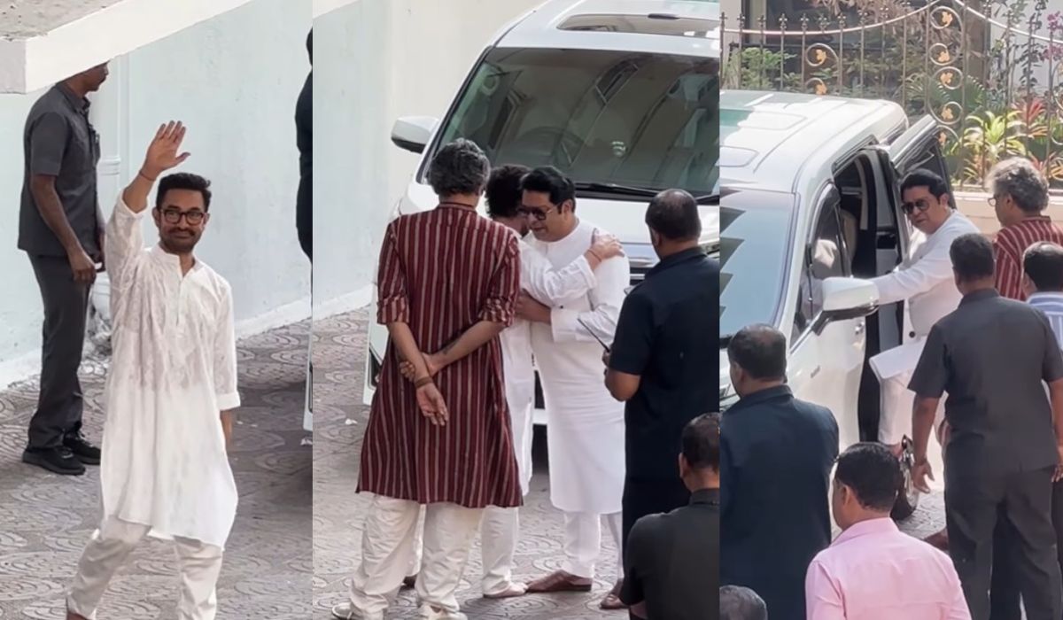 आमिर खान और राज ठाकरे ने साथ में मनाया ईद का जश्न, वीडियो हुआ वायरल