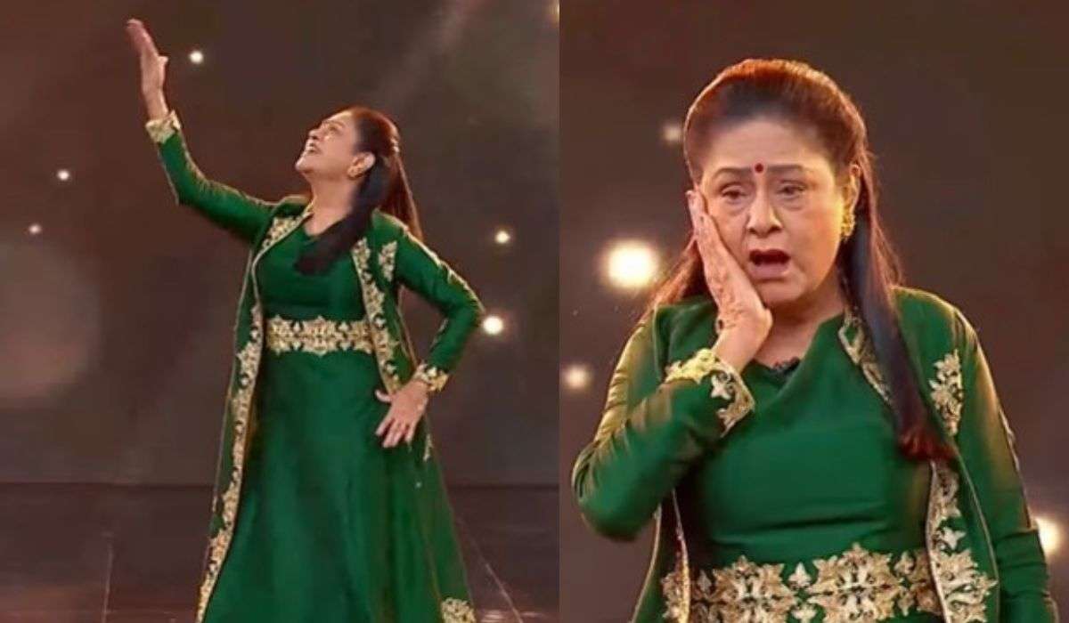 ‘कलियों का चमन’ पर झूमीं 79 की अभिनेत्री, स्टेज पर दिखाए जोरदार लटके-झटके