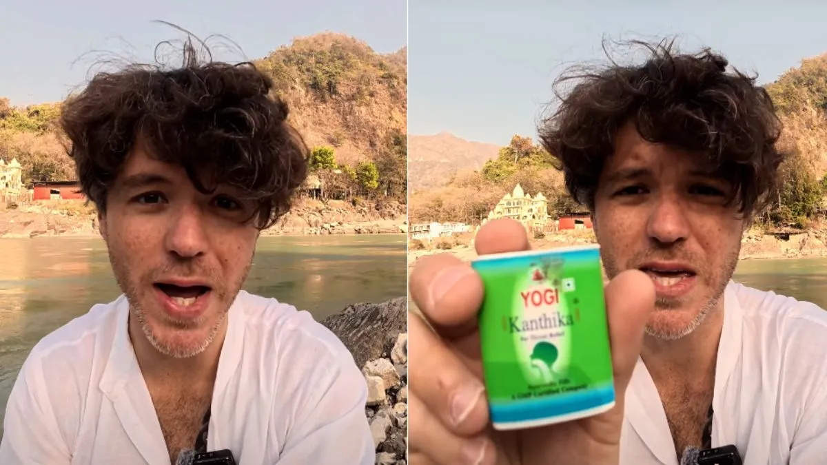 Video: भारतीय मेडिकल व्यवस्था विदेश से बेहतर क्यों हैं ? अमेरिकी शख्स ने शेयर किया अनुभव; आयुर्वेद से भी हुआ इंप्रेस American Tourist Video, American Tourist in India, American Tourist in Rihsikesh, American Tourist V- India TV Hindi