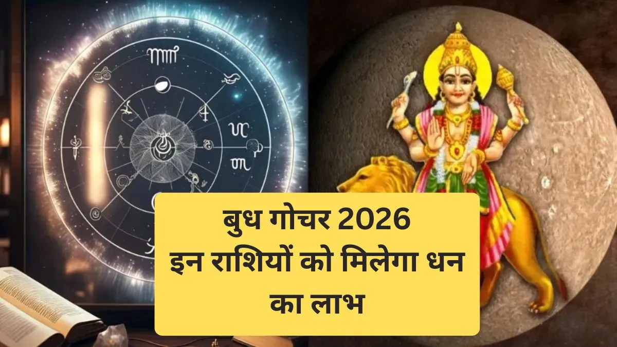 Budh Gochar 2026: बुध करने वाले हैं गोचर, इन राशियों का बदलेगा भाग्य, धन-दौलत से भर जाएगी झोली बुध गोचर 2026- India TV Hindi