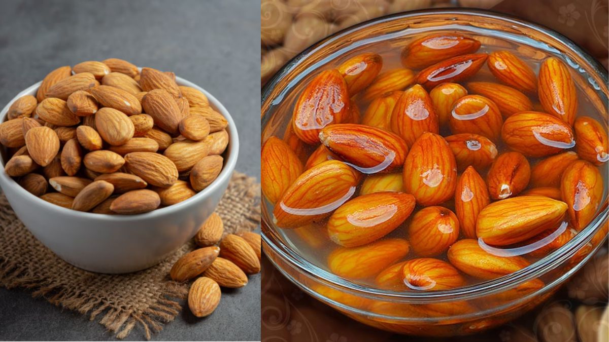 बादाम छीलकर खाना चाहिए या बिना छीले? जानें किस तरह खाने से मिलता है ज्यादा फायदा बादाम छीलकर खाना चाहिए या बिना छीले? जानें किस तरह खाने से मिलता है ज्यादा फायदा