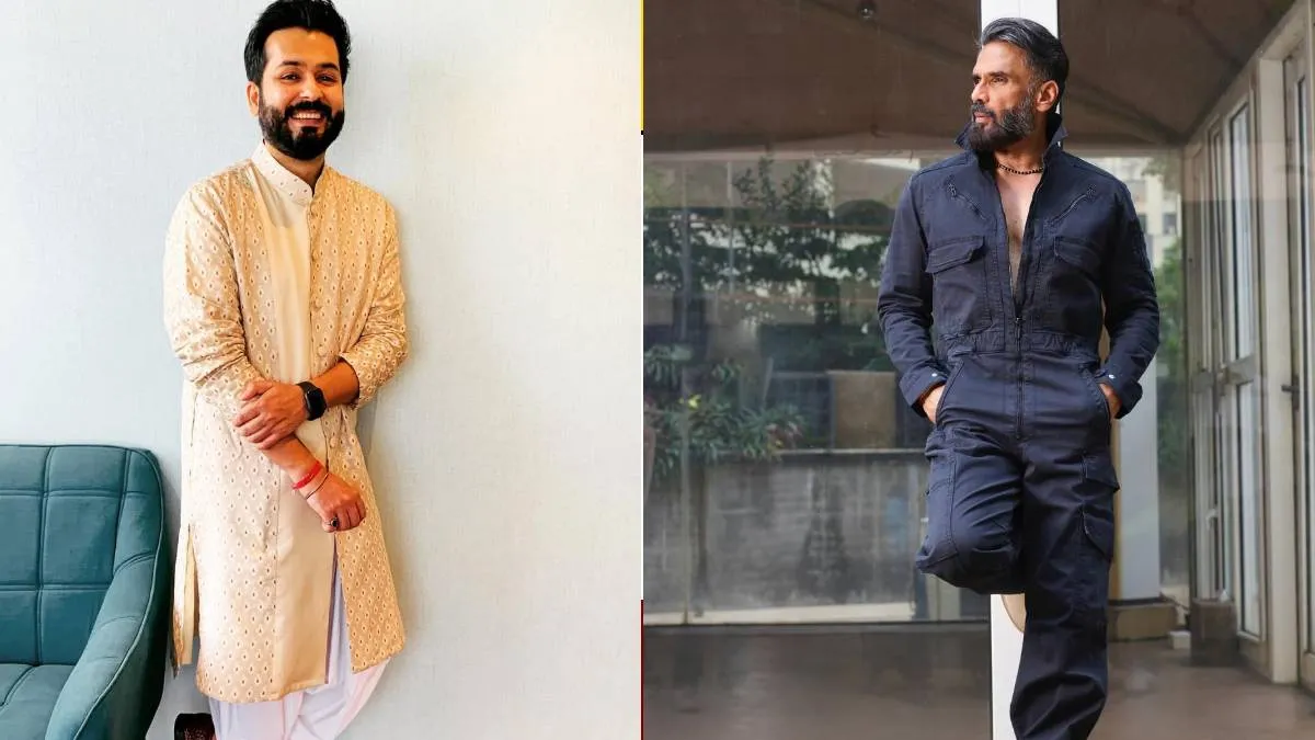 लेकिन रणवीर में इनमें से कुछ भी नहीं है, फिर भी वो कमाल करते हैं। कैसे? क्योंकि उन्होंने अपना किरदार खुद गढ़ा है। अपने शरीर, अपने लुक और खासकर अपनी आंखों से। सुनील शेट्टी ने आदित्य धर की 'धुरंधर' के लिए उनके विजन की तारीफ की। बता दें कि आदित्य धर कमाल के राइटर भी हैं और डायरेक्शन में भी अपना लोहा मनवा चुके हैं। (Image Source-Instagram@suniel.shetty, adityadharfilms)