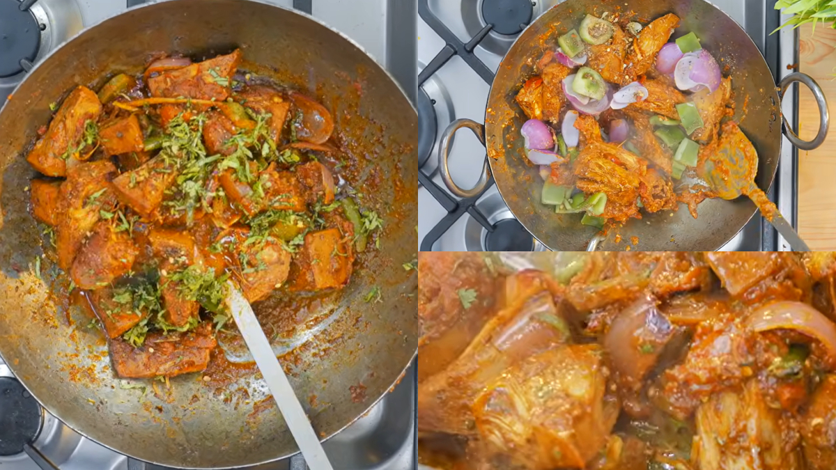 कड़ाही कटहल देखते ही मुंह में पानी आ जाएगा, इस ट्रिक से कम तेल में एकदम मसालेदार बनेगा, फटाफट नोट कर लें रेसिपी कड़ाही कटहल देखते ही मुंह में पानी आ जाएगा, इस ट्रिक से कम तेल में एकदम मसालेदार बनेगा, फटाफट नोट कर लें रेसिपी