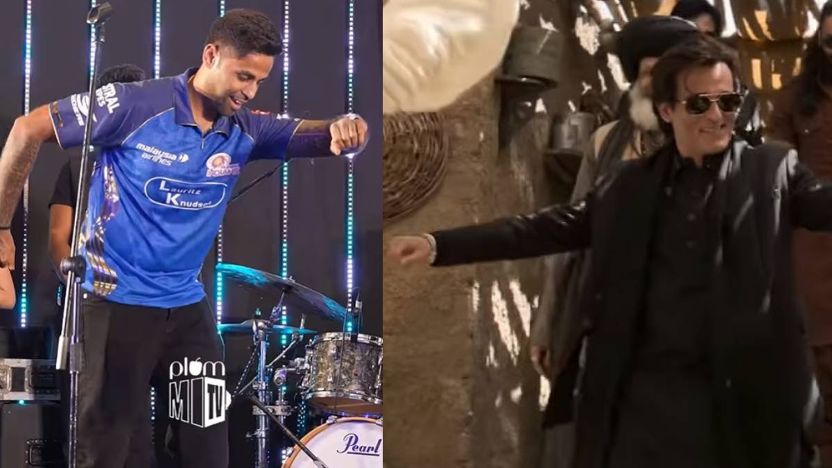 सूर्यकुमार यादव पर चढ़ा ‘धुरंधर’ फीवर, रीक्रिएट किया अक्षय खन्ना वाला डांस, पहले भी दिखा चुके हैं पेड्डी वाला स्टाइल