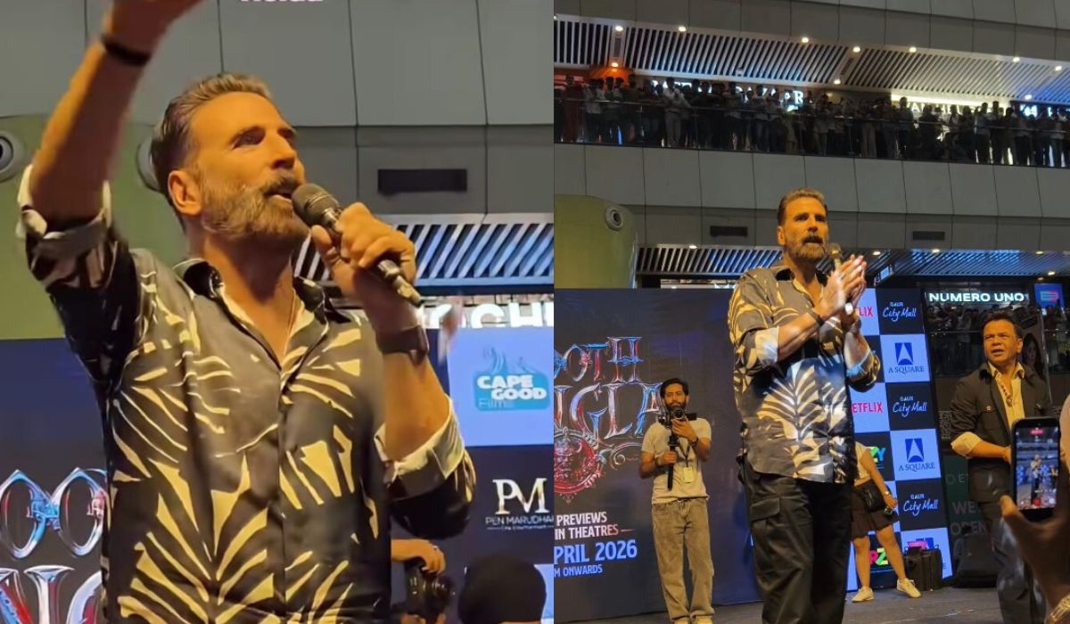 अक्षय कुमार की एक झलक के लिए उमड़ी भीड़, बोले- 36 साल में इतने लोग नहीं देखे