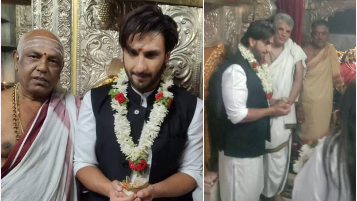 ‘डॉन 3’ विवाद के बीच चामुंडेश्वरी मंदिर पहुंचे रणवीर, देवी मां के चरणों में टेका माथा