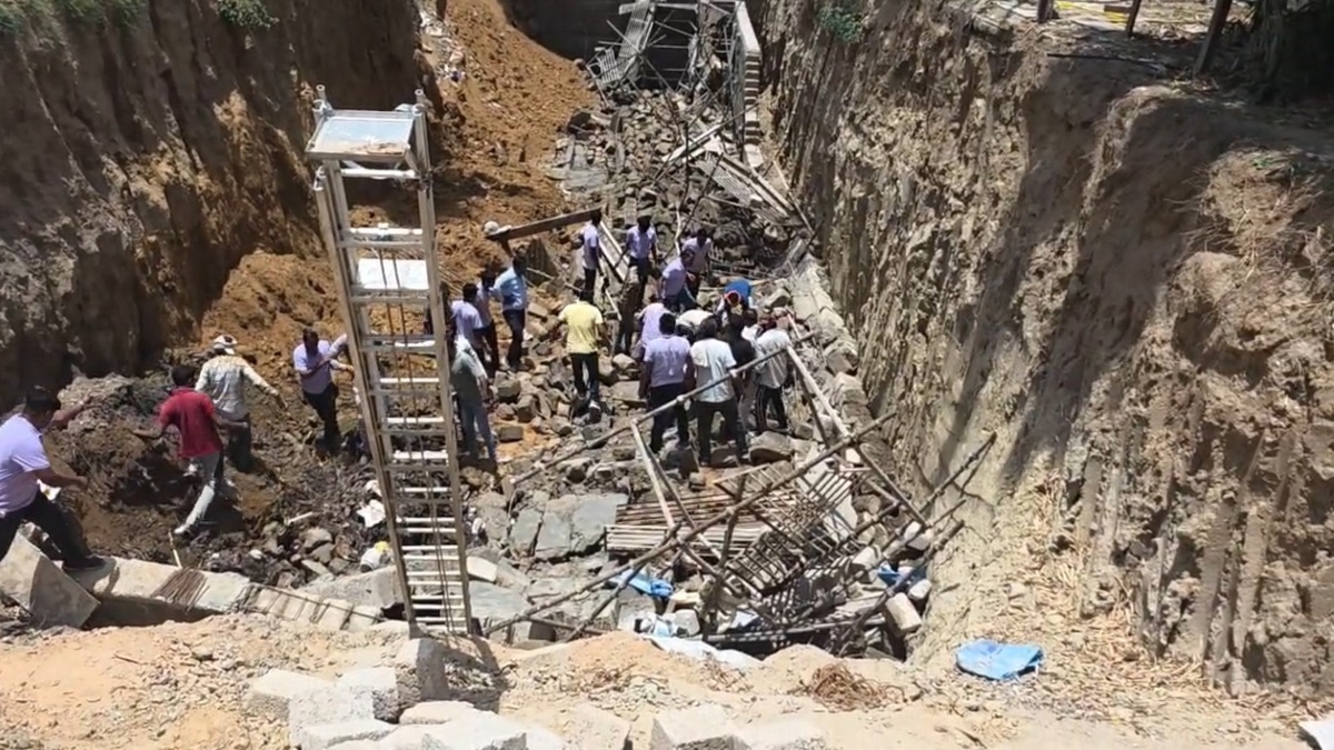 आमेर के अरावली पैलेस में बड़ा हदसा, निर्माणाधीन दीवार ढही, मलबे में दबकर 3 मजदूर की मौत, 3 घायल