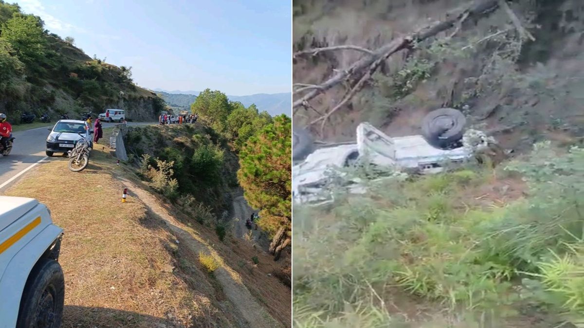 चंबा में खाई में गिरी कार, एक ही गांव के 7 लोगों की मौत; मुंडन संस्कार के बाद लौट रहे थे सभी