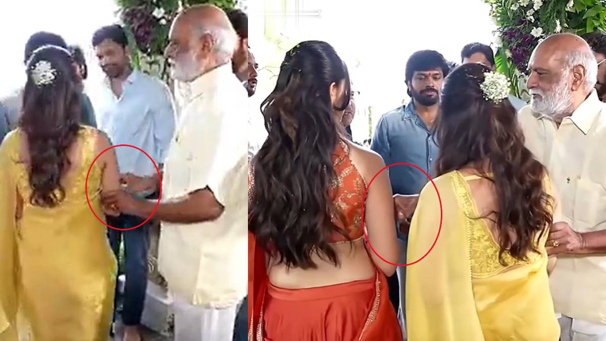 लिमिट भूले 84 साल के डायरेक्टर के राघवेंद्र राव! एक्ट्रेस की बांह पकड़कर खींचा