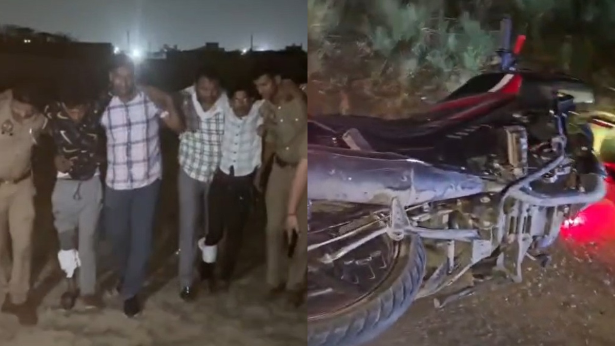 पुलिस का कानपुर में ताबड़तोड़ एक्शन, एक रात में दो हाफ एनकाउंटर, चार बदमाश गिरफ्तार