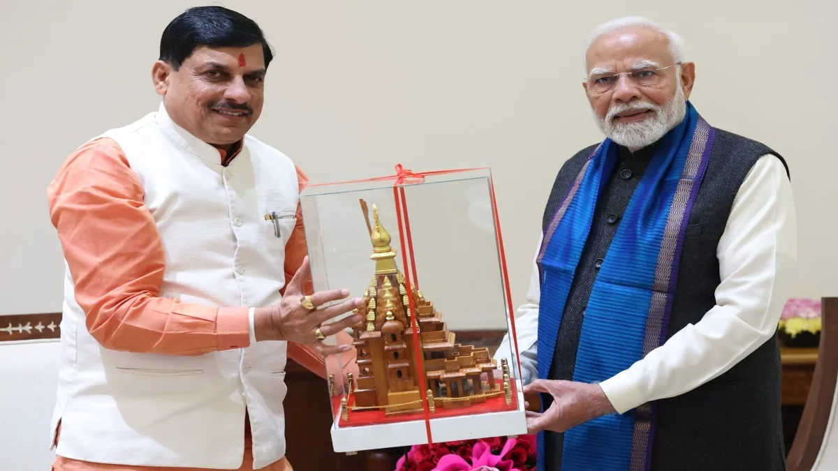 प्रधानमंत्री नरेंद्र मोदी की ‘डबल इंजन’ सरकार और विकास के नए आयाम छूता मध्य प्रदेश मध्य प्रदेश के सीएम मोहन यादव और पीएम मोदी- India TV Hindi