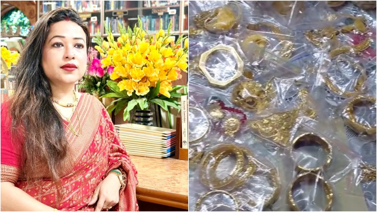 नदिया में तृणमूल नेता की करीबी महिला कार्यकर्ता के घर से 3 किलो सोना बरामद, जांच में जुटी पुलिस-VIDEO