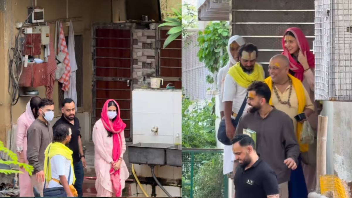 ऐतिहासिक जीत के बाद गुरु की शरण में विरुष्का, प्रेमानंद महाराज से लिया आशीर्वाद