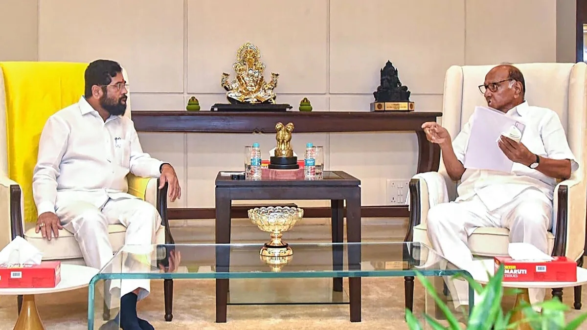 शरद पवार की NCP के दो सीनियर नेताओं ने एकनाथ शिंदे से की मुलाकात, किन कारणों से हुई बैठक? ये भी बताया