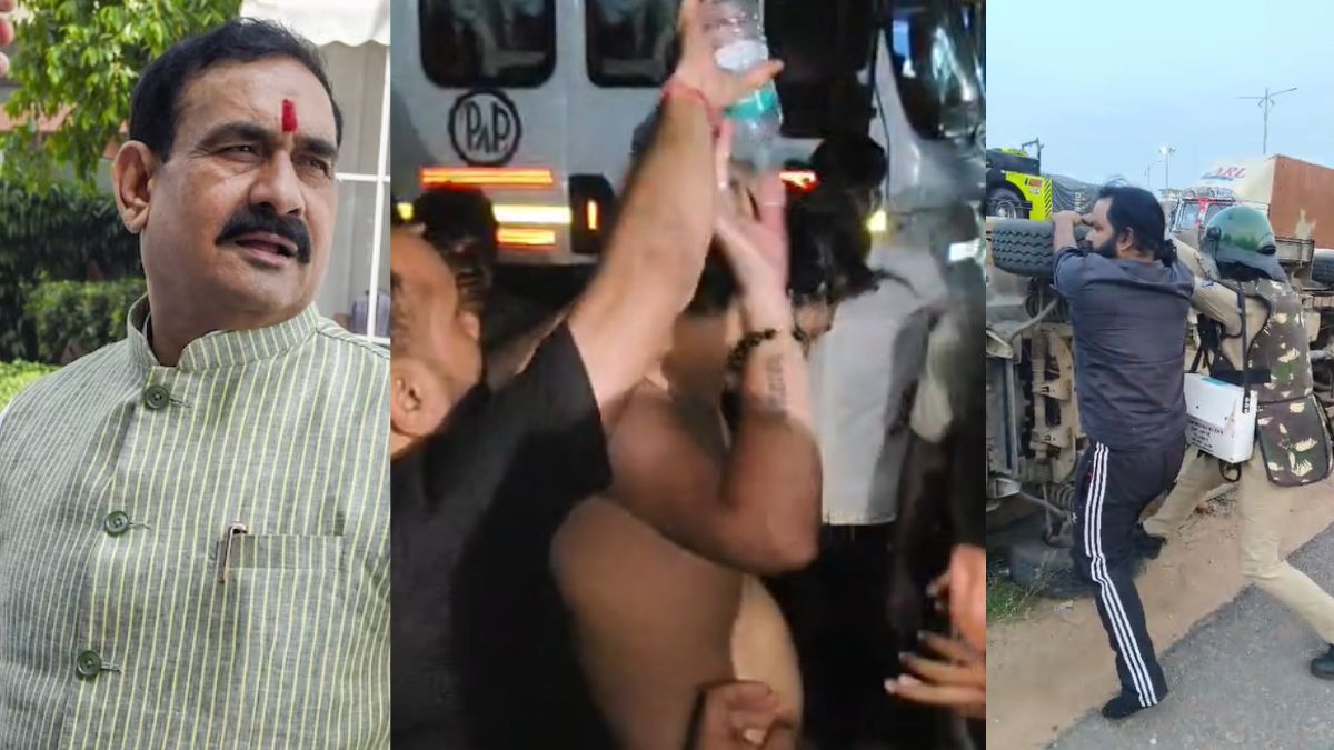 नरोत्तम मिश्रा का टिकट कटने से बवाल, जमकर पथराव, आंसू गैस के गोले दागने पड़े, समर्थक ने की आत्मदाह की कोशिश