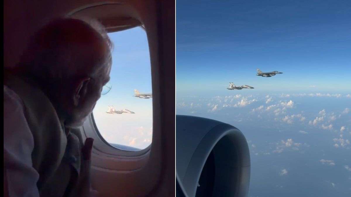 इंडोनेशिया ने PM मोदी के लिए आसमान सजाया, फाइटर जेट ने किया एस्कॉर्ट, राष्ट्रपति ने तोड़ा प्रोटोकॉल; वीडियो वायरल
