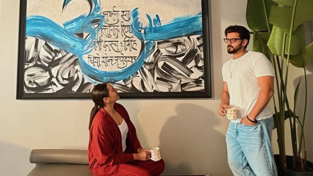 सोनाक्षी सिन्हा-जहीर इकबाल के घर की सबसे खास चीज, गायत्री मंत्र संग लिखा कलमा