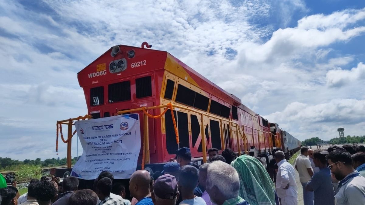 कोलकाता से डायरेक्ट नेपाल पहुंची पहली कमर्शियल फ्रेट ट्रेन, संशोधित रेल ट्रांजिट प्रोटोकॉल के तहत पूरी हुई यात्रा