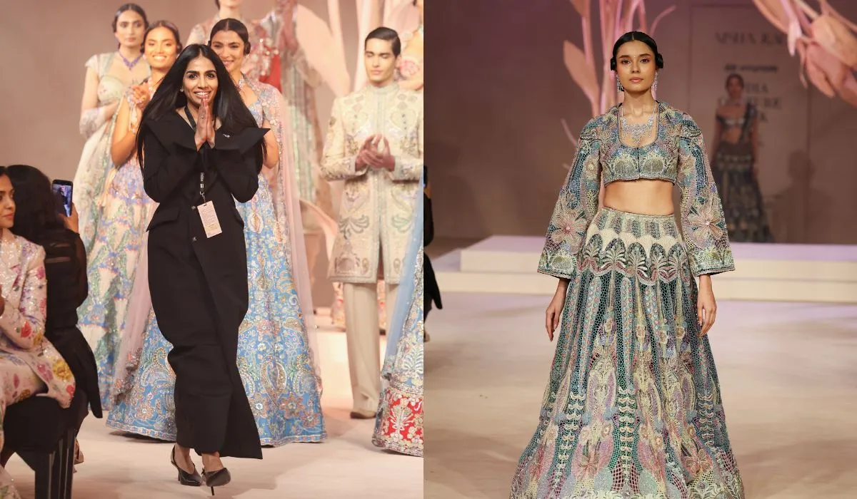 आयशा राव ने FDCI की पहल नेक्सस न्यूयॉर्क के साथ मिलकर हुंडई इंडिया कुटूर वीक 2026 में अपना नया कॉउचर कलेक्शन 'प्रियासी' पेश करके की। इस शो में बेहतरीन कारीगरी, पेड़-पौधों के प्रतीकों और मॉडर्न कॉउचर के जरिए प्यार की सदाबहार कहानियों को एक शानदार थिएट्रिकल अनुभव के रूप में दिखाया गया। इतिहास, साहित्य, पौराणिक कथाओं और सिनेमा में हर पीढ़ी ने प्यार की अपनी भाषा खोजी है। यह भाषा शाहजहां की श्रद्धा, सलीम और अनारकली की तड़प, 'प्राइड एंड प्रेजुडिस' के संयमित रोमांस, 'अन्ना कारेनिना' के गहरे जुनून और यहां तक कि एडम और ईव की शुरुआती कहानियों में भी मिलती है।