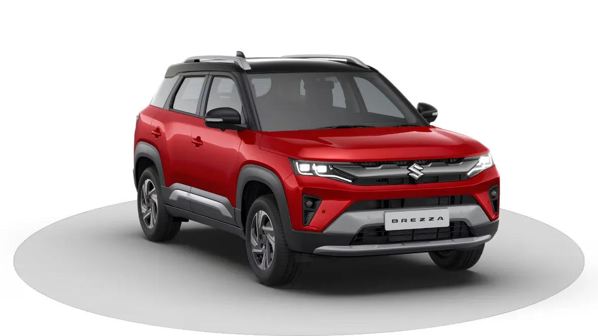 Maruti Suzuki Brezza: इस कार की शुरुआती एक्स-शोरूम कीमत करीब ₹7.39 लाख है। इसमें 1.5-लीटर पेट्रोल इंजन मिलता है। कार में 9-इंच टचस्क्रीन, इलेक्ट्रिक सनरूफ, हेड्स-अप डिस्प्ले और वायरलेस चार्जर जैसे फीचर्स हैं। सेफ्टी के लिए 6 एयरबैग, ABS, EBD और ESP मिलते हैं। इसका माइलेज करीब 17 से 20 KM प्रति लीटर तक बताया गया है।