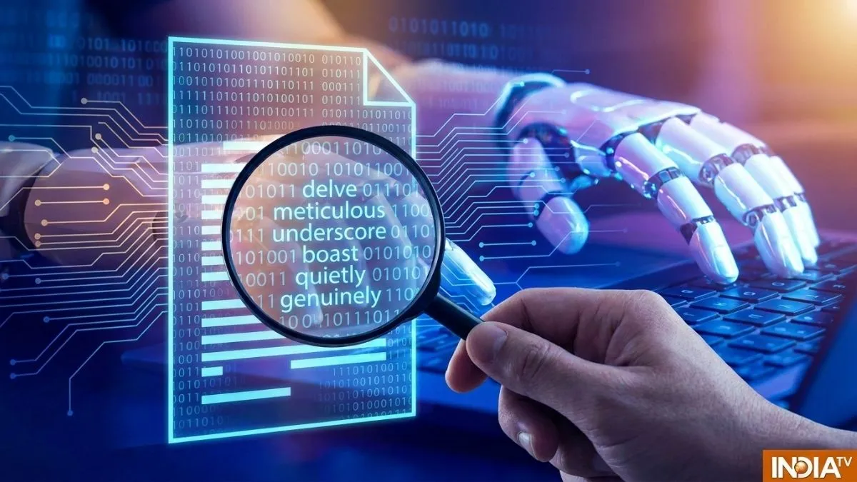 कैसे पहचानें कि कोई लेख AI ने लिखा है? खास पैटर्न से पकड़ सकते हैं मशीन की भाषा AI writing detection, AI generated text, how to detect AI writing- India TV Hindi