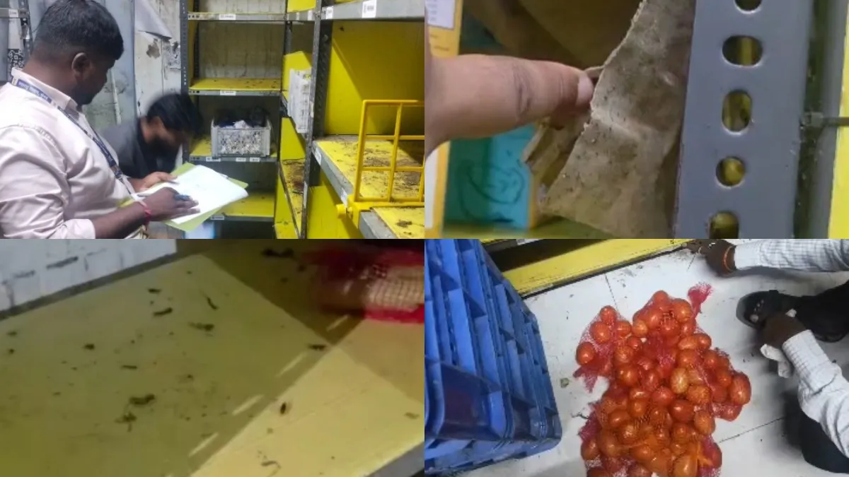 मुंबई के मलाड में स्थित Blinkit के गोदाम पर FDA की कार्रवाई, फूड लाइसेंस निलंबित गोदाम में गंदगी और कॉकरोच मिलने पर FDA ने छीना फूड लाइसेंस- India TV Hindi