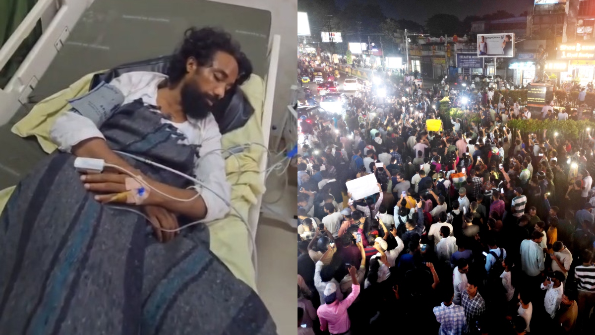 शरीर कमजोर, हौसला मजबूत… अस्पताल में भी देवेंद्र महतो की भूख हड़ताल जारी