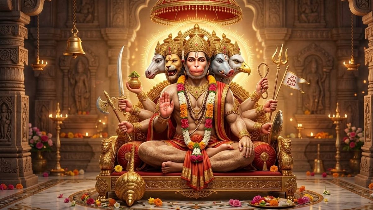 पंचमुखी हनुमान के पांचों चेहरों का क्या है रहस्य? हर रूप देता है अलग आशीर्वाद, ये हैं तस्वीर लगाने की सही दिशा
