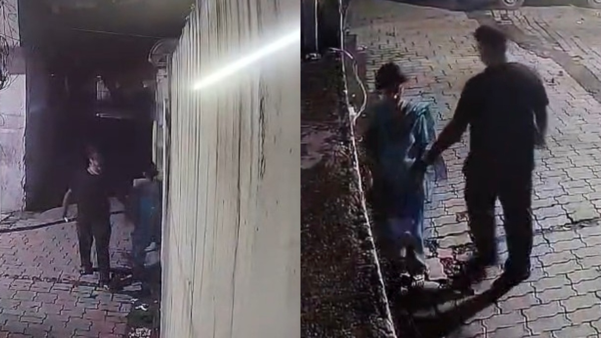 CCTV में कैद हुई अधेड़ की शर्मनाक हरकत, महिला के विरोध पर दी जान से मारने की धमकी