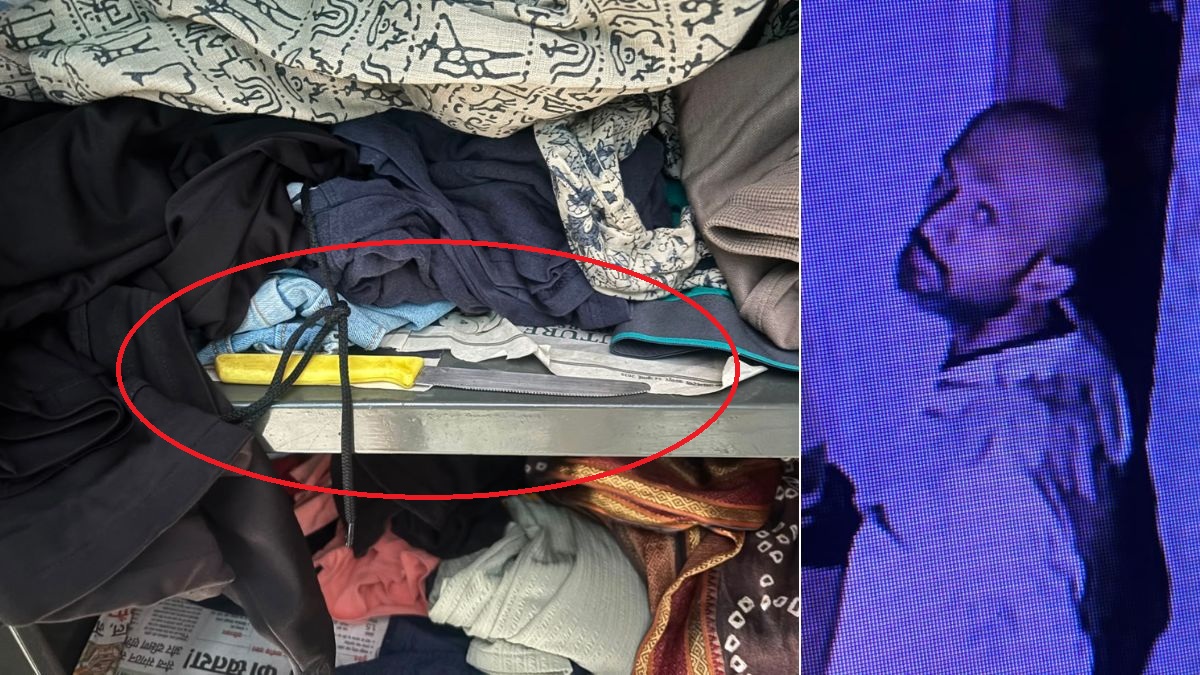 लॉकर तोड़ा, खाली हाथ भागा और चाकू छोड़ गया; CCTV में साफ दिख रहा चोर का चेहरा