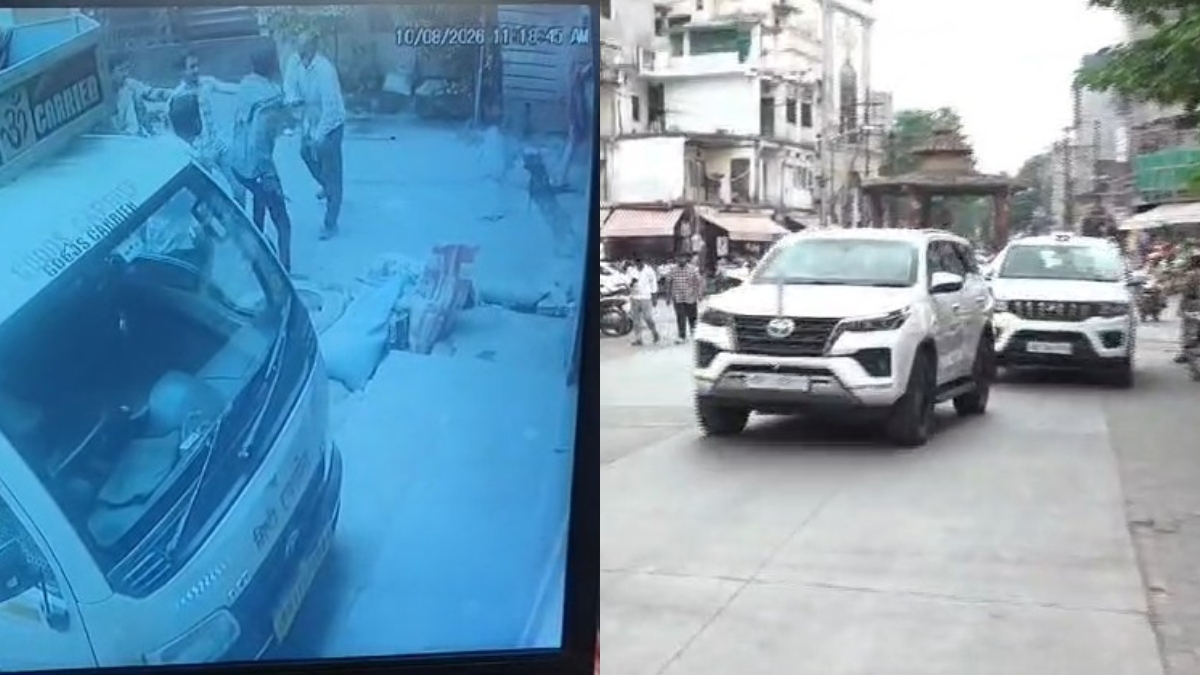 बच्चे के गायब होने पर पहले पति ने दूसरे पति पर किया चाकू से हमला, CCTV में कैद