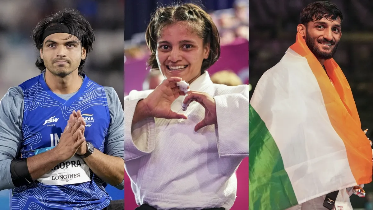 कॉमनवेल्थ गेम्स 2026 में यामिनी से लेकर अस्मिता, इन भारतीय प्लेयर्स ने जीते हैं अब तक मेडल Neeraj Chopra, Asmita Dey And Harsh Singh- India TV Hindi