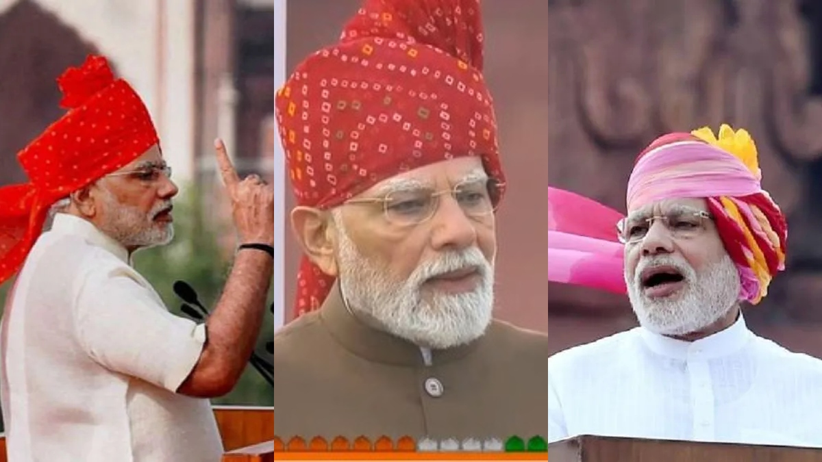 राजस्थानी बंधेज से लेकर केसरिया पगड़ी तक, 13 साल में हर बार चर्चा में रहा पीएम मोदी का साफा