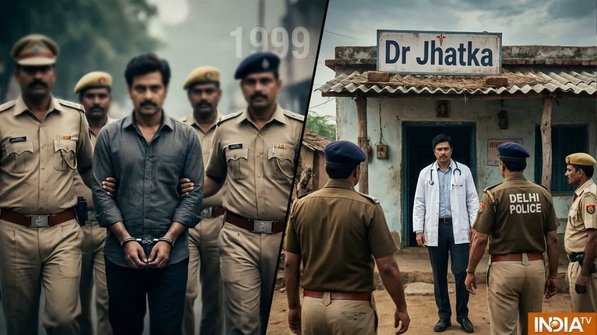 'डॉ. झटका' बनकर 28 साल से पुलिस को दे रहा था चकमा, हिरासत से फरार हत्या का आरोपी गिरफ्तार delhi polce- India TV Hindi