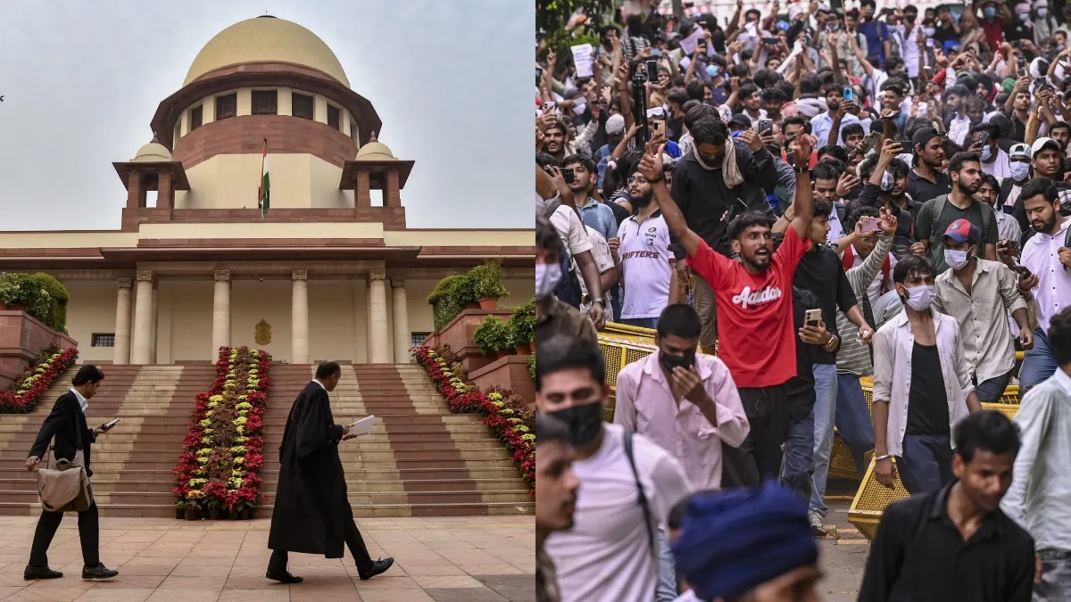 दिल्ली में छात्र प्रदर्शन मामले पर सुप्रीम कोर्ट में सुनवाई, अदालत ने किया हाई पावर्ड कमेटी बनाने का ऐलान, इसमें कौन-कौन शामिल होंगे? supreme court hearing on student protest- India TV Hindi