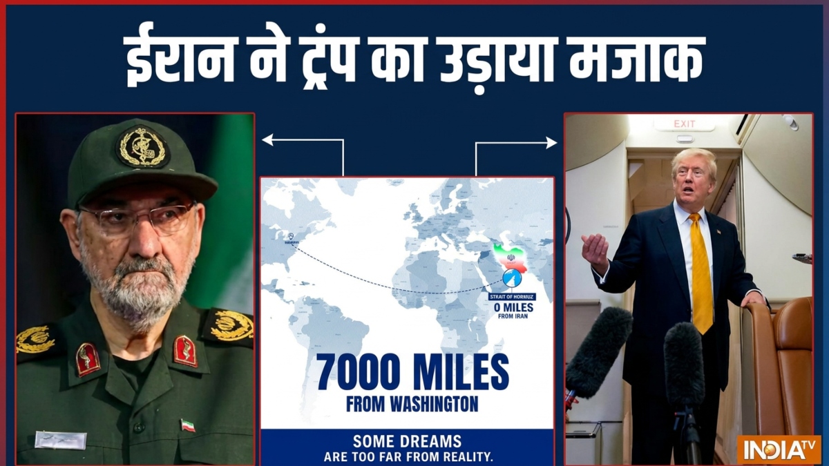 अमेरिका ने होर्मुज पर ठोका दावा, ईरान ने ट्रंप का उड़ाया मजाक, ‘7000 मील दूर से देख रहे ख्वाब’