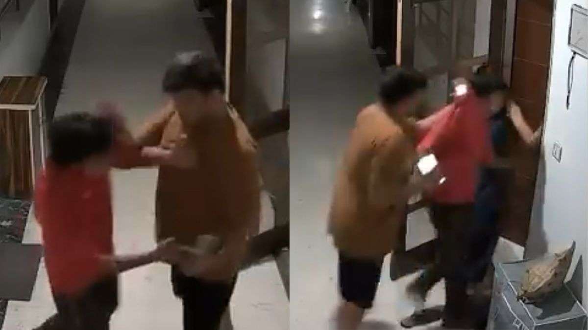 5 मिनट की देरी पर कस्टमर ने डिलीवरी बॉय से की मारपीट, जबरन घर में ले जाकर भी पीटा; CCTV फुटेज आया सामने
