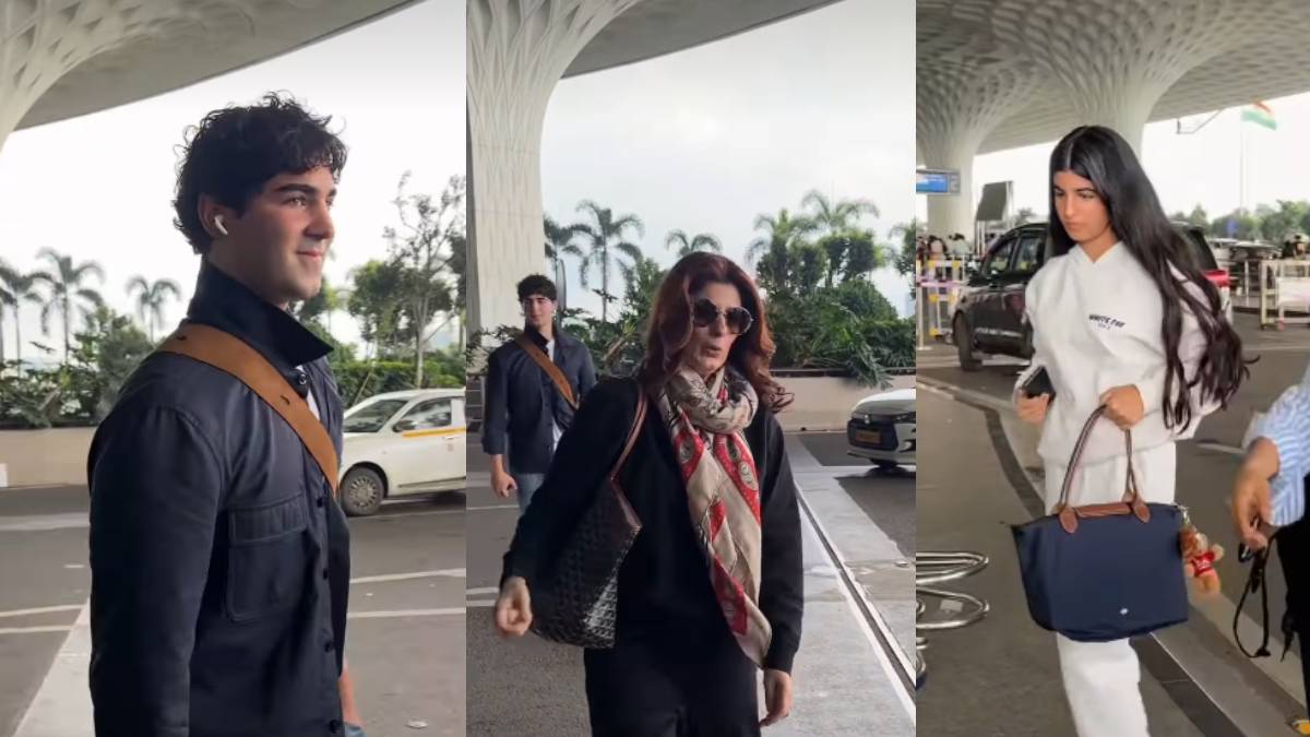 Akshay Kumar’s son and daughter stay away from the camera, glimpse seen at the airport, fans said as soon as they saw their darling – Nana has gone to Rajesh Khanna